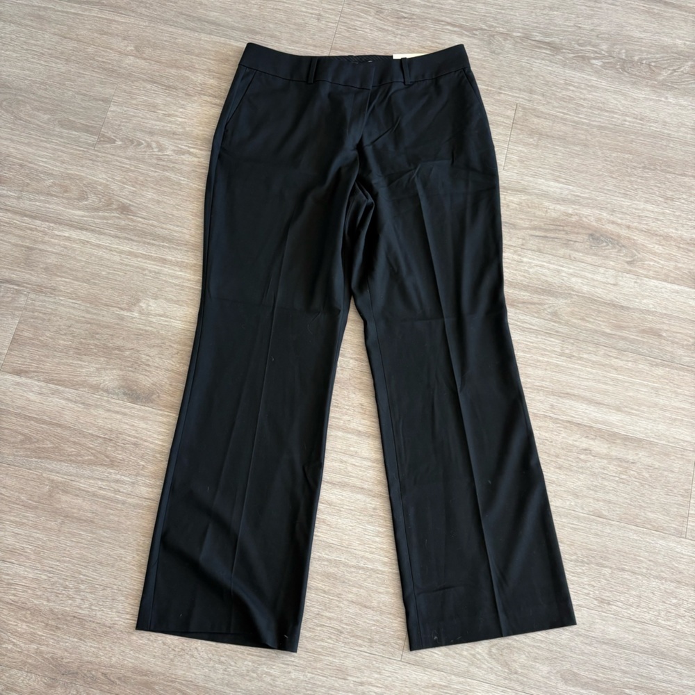 NWT- Ann Taylor Classic Black Trousers